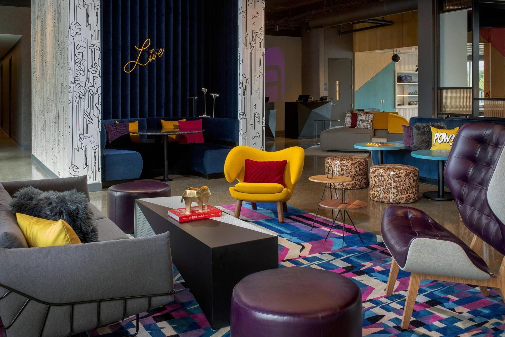 فندق Aloft Indianapolis Downtown المظهر الخارجي الصورة